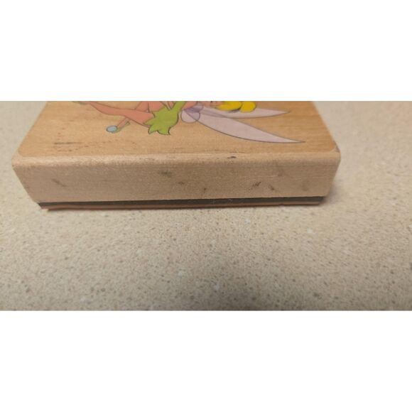 All Night Media Disney Tinkerbell Peter Pan Pixie Dust Rubber Stamp - Picture 2 of 4